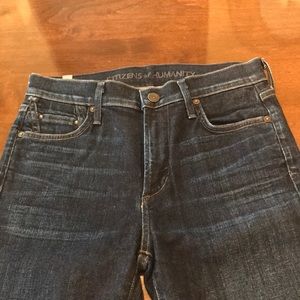 Citizens of Humanity high rise skinny jean.